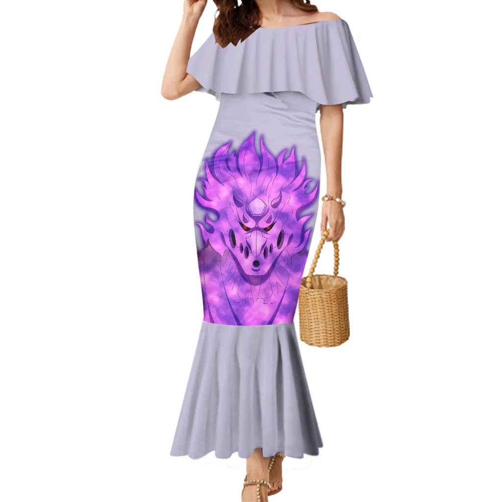 Uchiha Sasuke Naruto Shippuden Mermaid Dress Anime Style