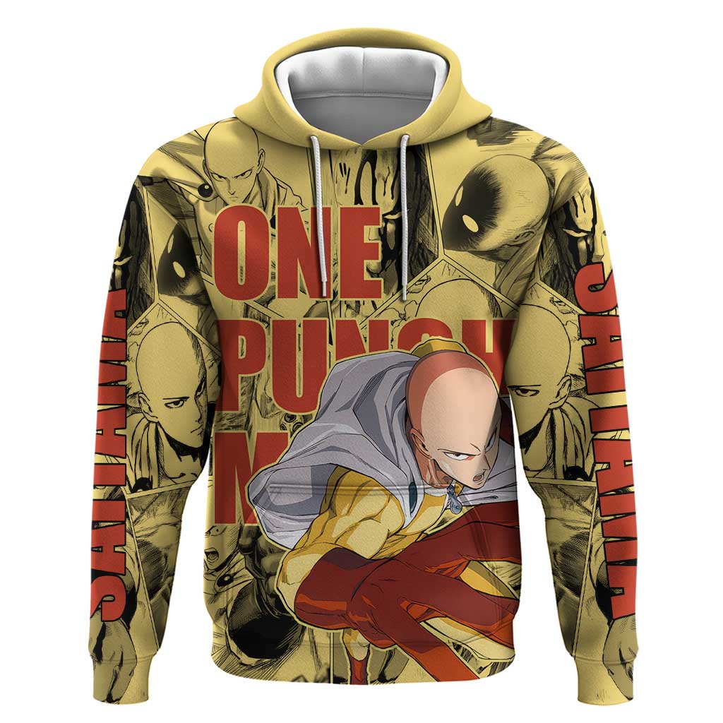 Saitama - One Punch Man Hoodie Anime Style