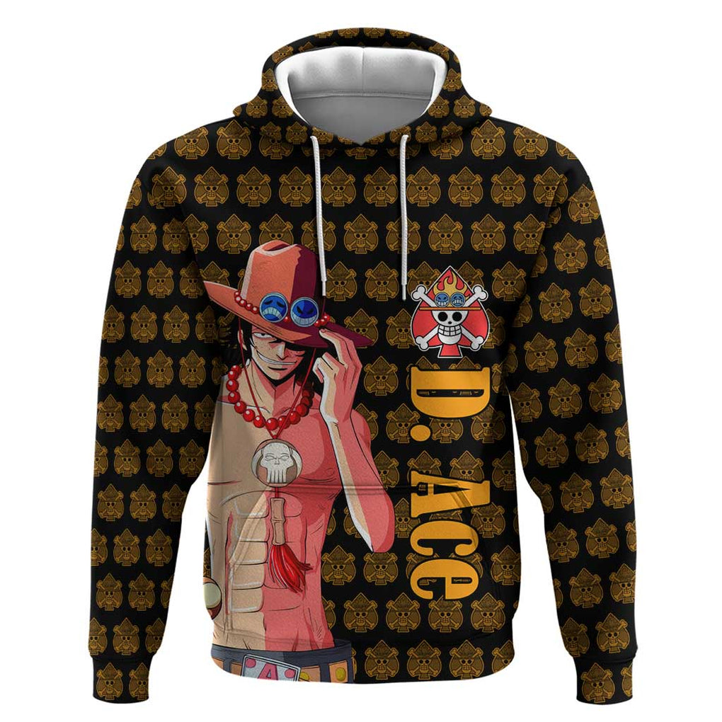 Portgas D. Ace - Fire Fist - One Piece Hoodie Anime Style