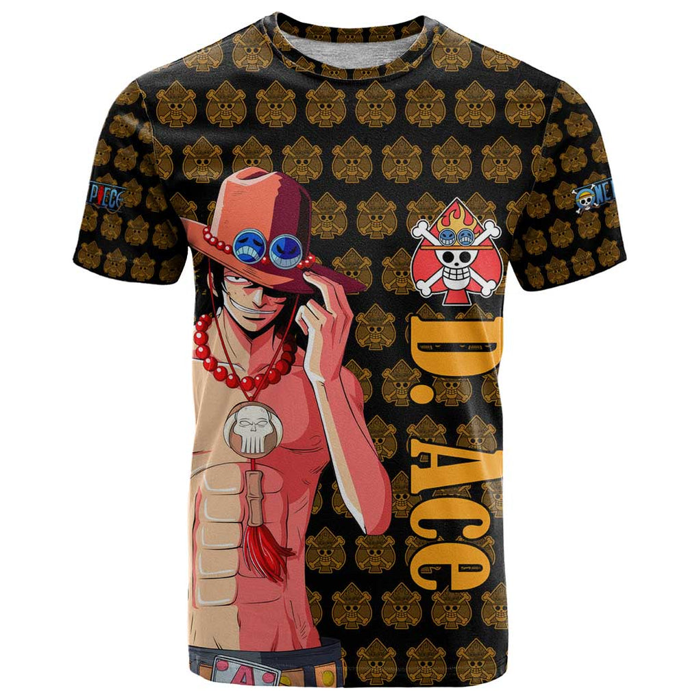 Portgas D. Ace - Fire Fist - One Piece T Shirt Anime Style