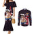 Luffy Gear 4 - One Piece Couples Matching Mermaid Dress and Long Sleeve Button Shirt Anime Pattern Mix Style