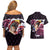 Luffy Gear 4 - One Piece Couples Matching Off Shoulder Short Dress and Hawaiian Shirt Anime Pattern Mix Style