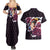 Luffy Gear 4 - One Piece Couples Matching Summer Maxi Dress and Hawaiian Shirt Anime Pattern Mix Style