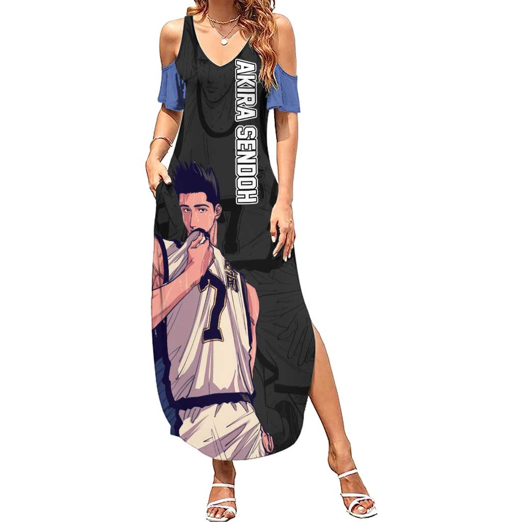 Akira Sendoh - Slam Dunk Summer Maxi Dress Anime Style