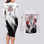 Nate River - Death Note Couples Matching Long Sleeve Bodycon Dress and Long Sleeve Button Shirt Anime Style