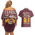 Gaara Naruto Shippuden Couples Matching Off Shoulder Short Dress and Hawaiian Shirt Anime Style