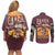 Gaara Naruto Shippuden Couples Matching Off Shoulder Short Dress and Long Sleeve Button Shirt Anime Style