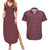 Gaara Naruto Shippuden Couples Matching Summer Maxi Dress and Hawaiian Shirt Anime Style