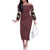 Gaara Naruto Shippuden Off The Shoulder Long Sleeve Dress Anime Style