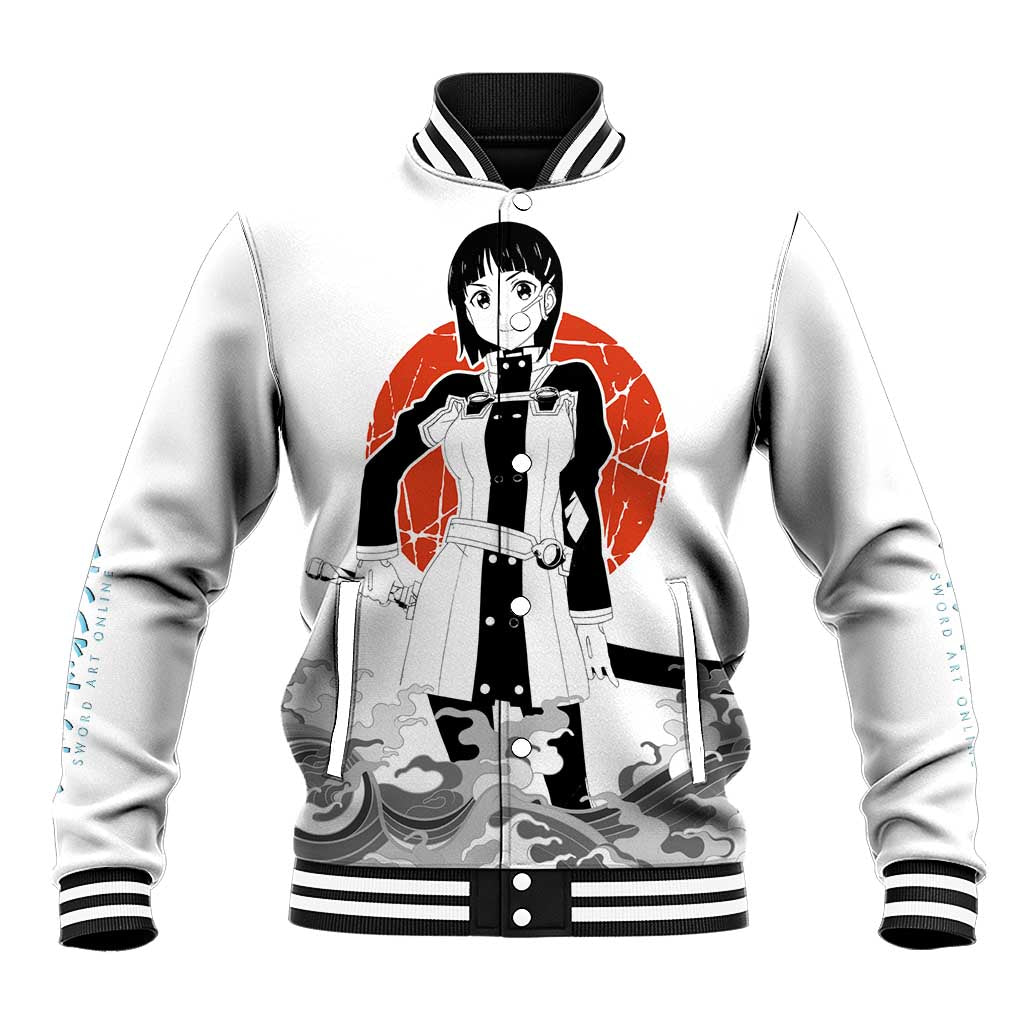 Suguha Kirigaya - Sword Art Online Baseball Jacket Anime Style