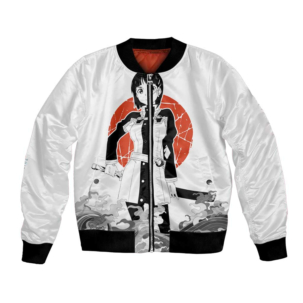 Suguha Kirigaya - Sword Art Online Bomber Jacket Anime Style