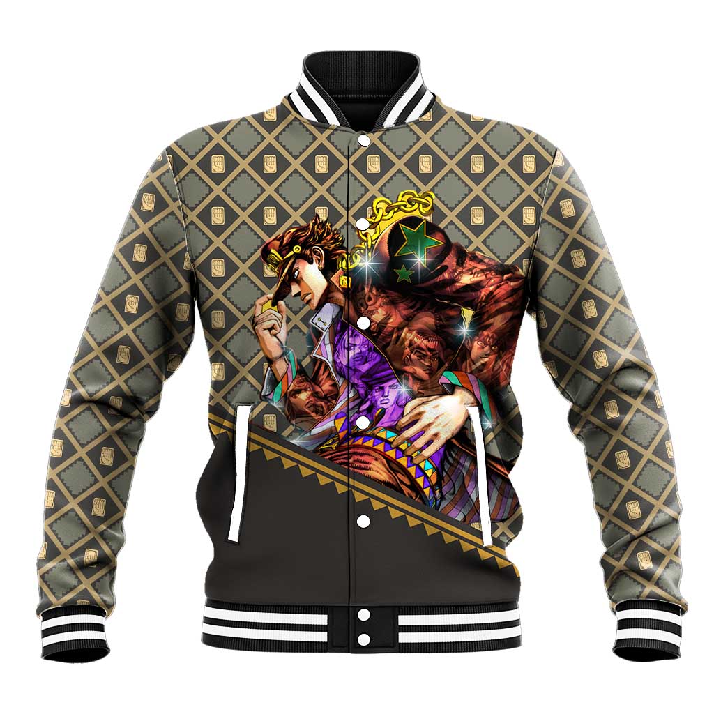 Jotaro Kujo - JoJo no Kimyo na Boken Baseball Jacket Anime Style