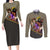 Jotaro Kujo - JoJo no Kimyo na Boken Couples Matching Long Sleeve Bodycon Dress and Long Sleeve Button Shirt Anime Style