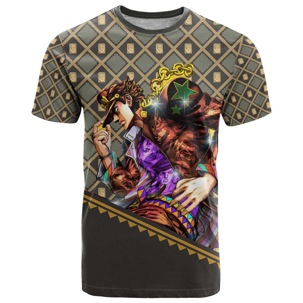 Jotaro Kujo - JoJo no Kimyo na Boken T Shirt Anime Style