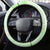 Stuck Between Idk Idc And Idgaf Rose Skull Patrick's Day Steering Wheel Cover