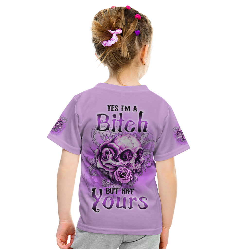 yes-im-a-b-but-not-yours-purple-kid-t-shirt