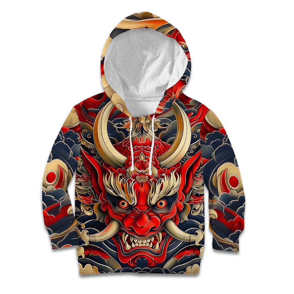 Oni Kid Hoodie Japan Art Style