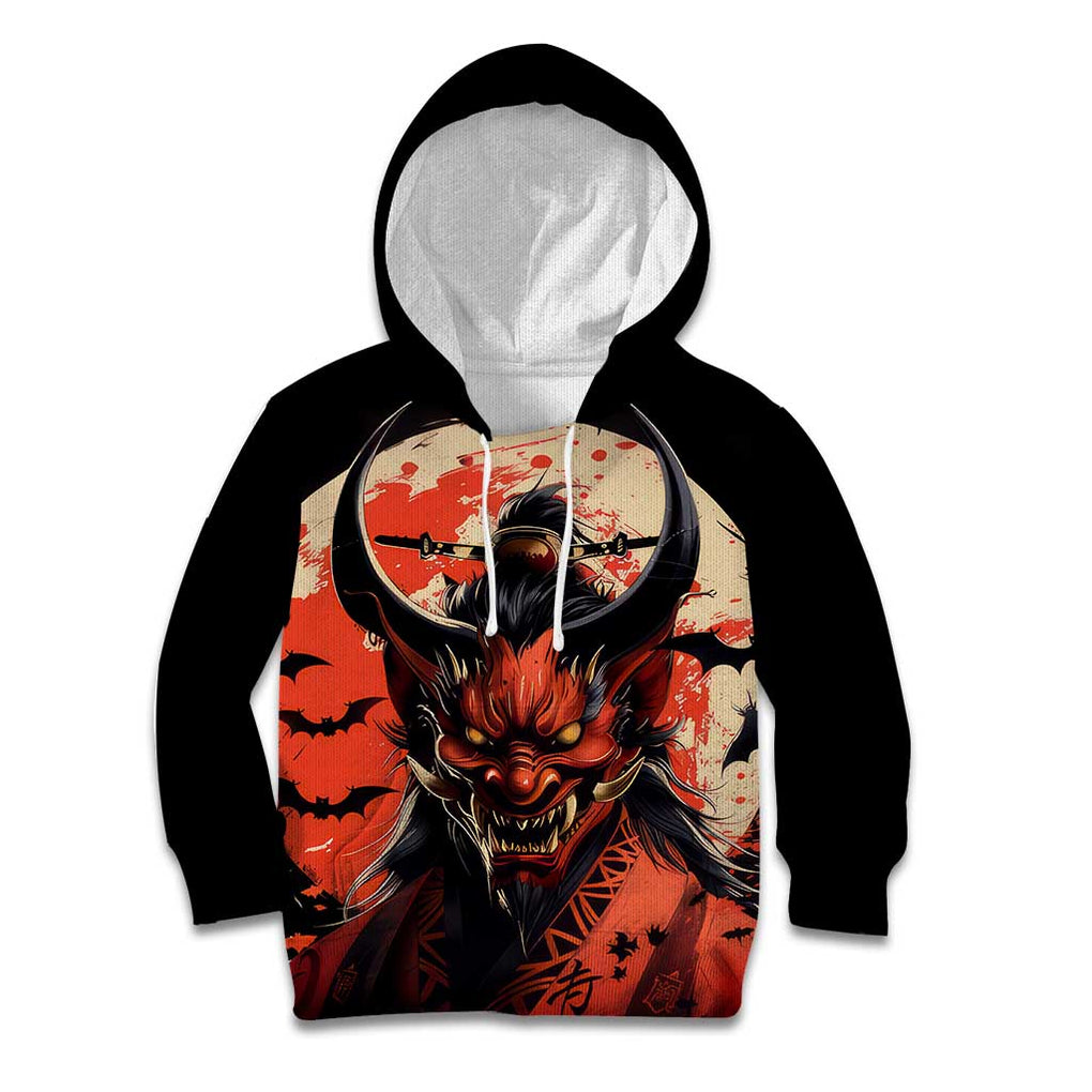 Oni Demon Kid Hoodie Japan Art Style