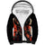 Oni Demon Sherpa Hoodie Japan Art Style