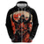 Oni Demon Zip Hoodie Japan Art Style