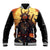 Samurai Halloween Baseball Jacket Japan Art Style