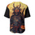 Samurai Halloween Baseball Jersey Japan Art Style