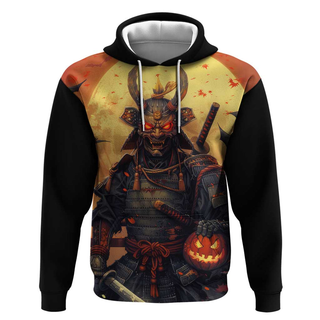 Samurai Halloween Hoodie Japan Art Style