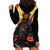 Samurai Halloween Hoodie Dress Japan Art Style