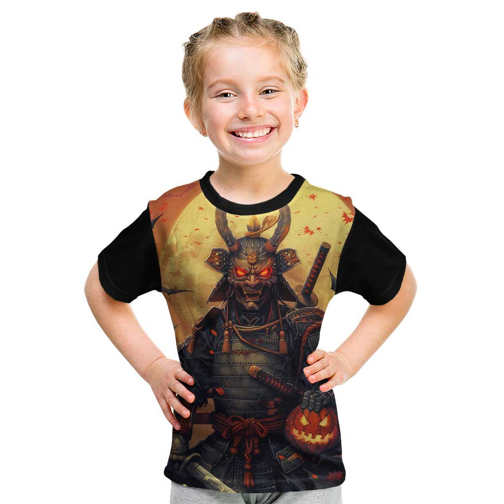 Samurai Halloween Kid T Shirt Japan Art Style