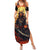 Samurai Halloween Summer Maxi Dress Japan Art Style