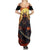 Samurai Halloween Summer Maxi Dress Japan Art Style