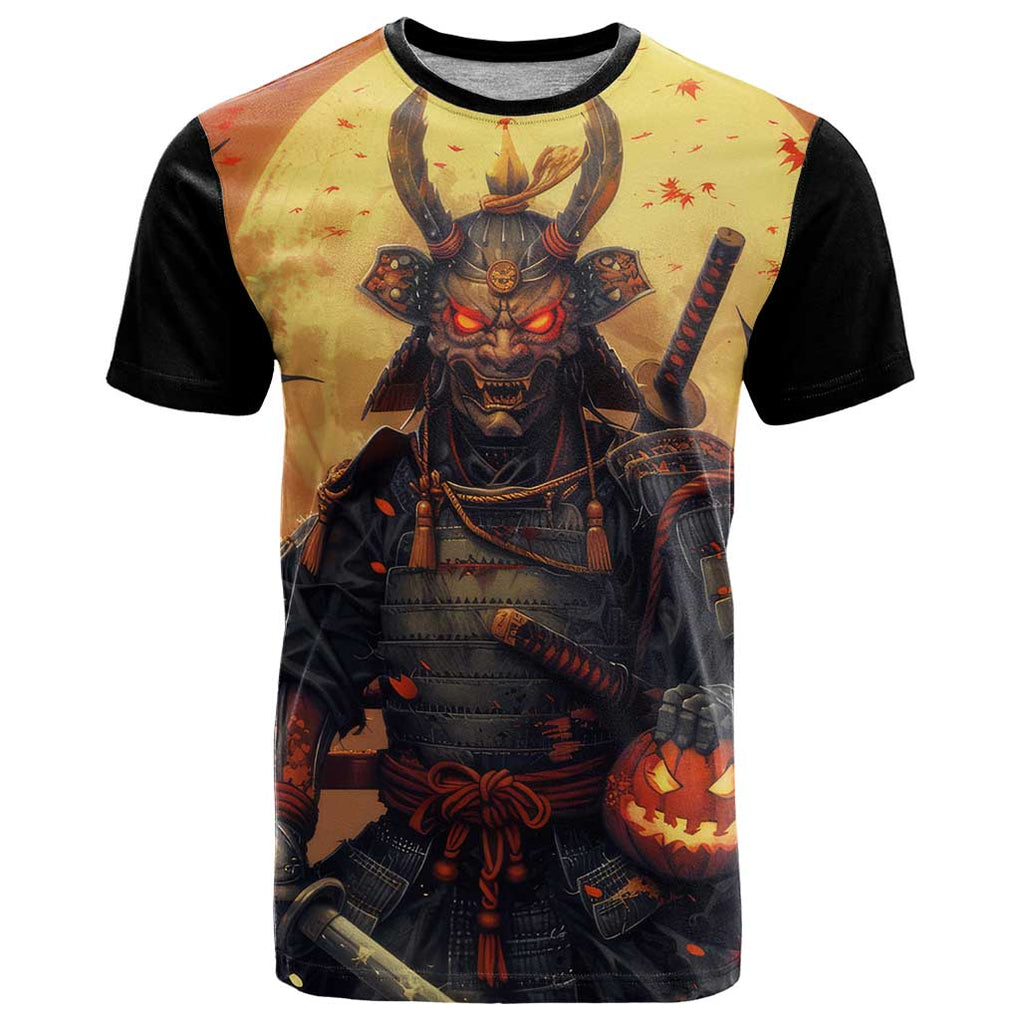 Samurai Halloween T Shirt Japan Art Style