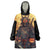 Samurai Halloween Wearable Blanket Hoodie Japan Art Style