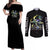 Meruem - Hunter X Hunter Couples Matching Off Shoulder Maxi Dress and Long Sleeve Button Shirt Japan Anime Style TS04