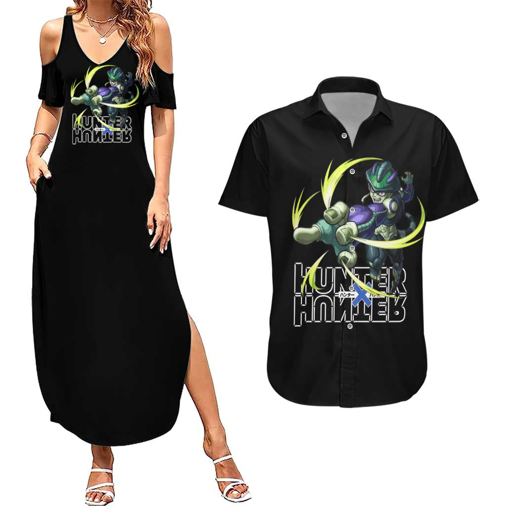 Meruem - Hunter X Hunter Couples Matching Summer Maxi Dress and Hawaiian Shirt Japan Anime Style TS04