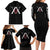 Meruem - Hunter X Hunter Family Matching Long Sleeve Bodycon Dress and Hawaiian Shirt Japan Anime Style TS04