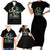 Meruem - Hunter X Hunter Family Matching Short Sleeve Bodycon Dress and Hawaiian Shirt Japan Anime Style TS04