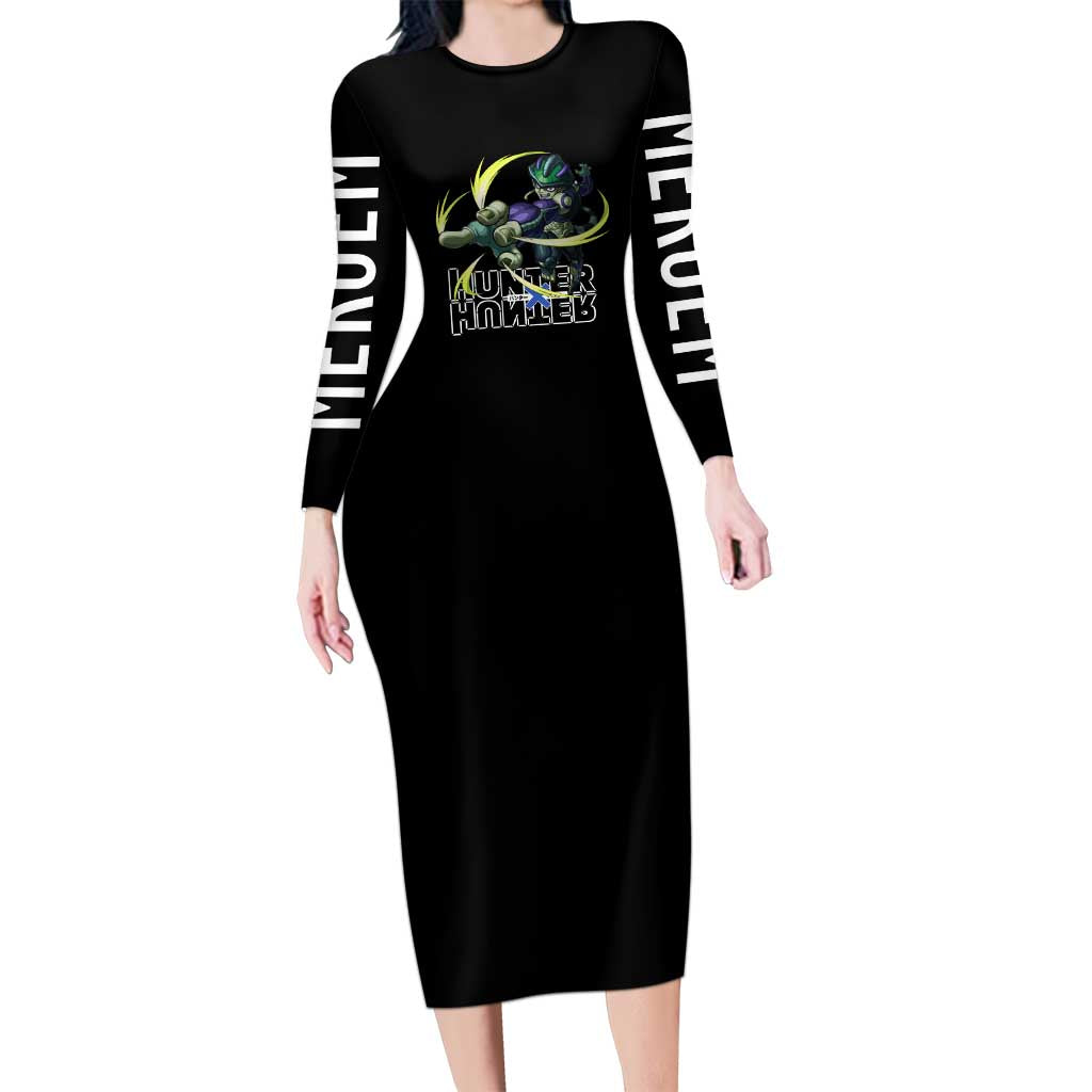 Meruem - Hunter X Hunter Long Sleeve Bodycon Dress Japan Anime Style TS04