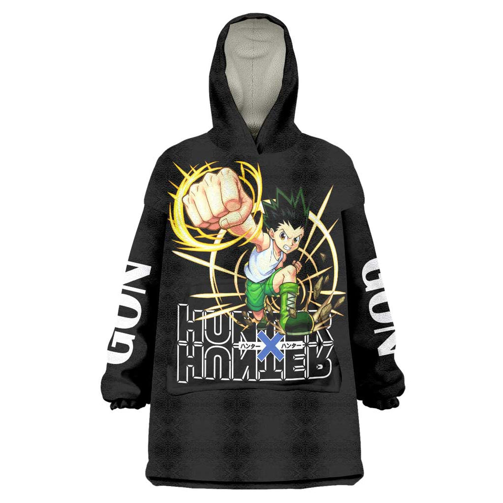 Gon - Hunter X Hunter Wearable Blanket Hoodie Anime Style