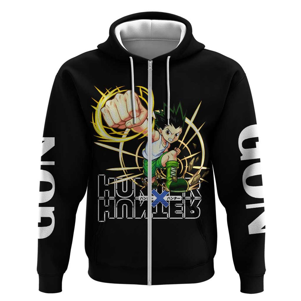 Gon - Hunter X Hunter Zip Hoodie Anime Style