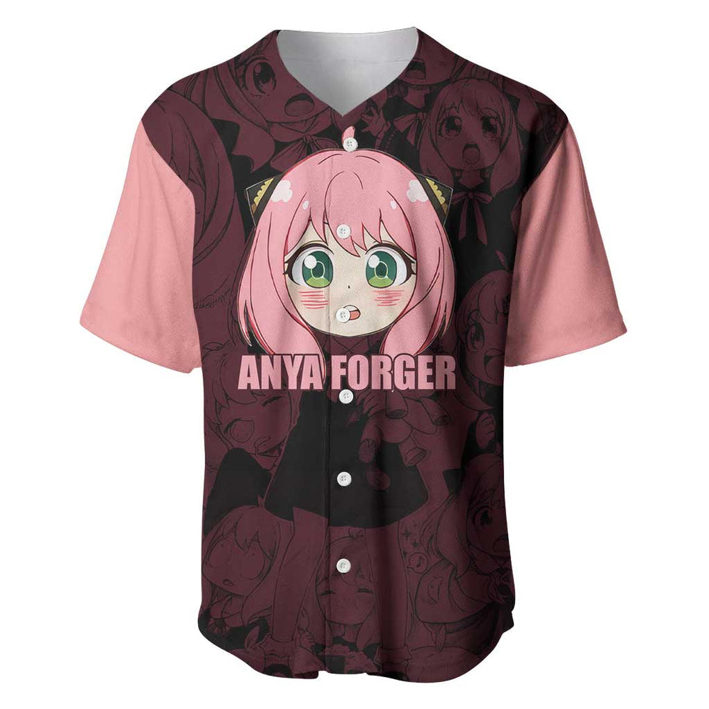 Anya - Spy x Family Baseball Jersey Anime Style