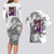 Kokushibo - Kimesu No Yaiba Couples Matching Long Sleeve Bodycon Dress and Hawaiian Shirt Japan Anime Style TS04