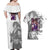 Kokushibo - Kimesu No Yaiba Couples Matching Off Shoulder Maxi Dress and Hawaiian Shirt Japan Anime Style TS04