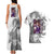 Kokushibo - Kimesu No Yaiba Couples Matching Tank Maxi Dress and Hawaiian Shirt Japan Anime Style TS04