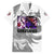 Kokushibo - Kimesu No Yaiba Family Matching Off Shoulder Short Dress and Hawaiian Shirt Japan Anime Style TS04