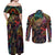 Trippy Cloud Strife Final Fantasy 7 Couples Matching Off Shoulder Maxi Dress and Long Sleeve Button Shirt Trippy Style