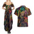 Trippy Cloud Strife Final Fantasy 7 Couples Matching Summer Maxi Dress and Hawaiian Shirt Trippy Style