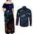 Sea Creatures Ponyo Studio Ghibli Couples Matching Off Shoulder Maxi Dress and Long Sleeve Button Shirt Trippy Style