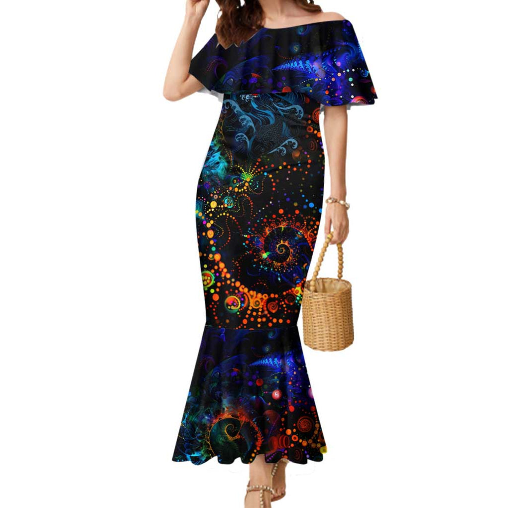 Sea Creatures Ponyo Studio Ghibli Mermaid Dress Trippy Style