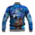 Raging Princess Mononoke Studio Ghibli Baseball Jacket Trippy Style